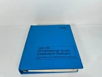 Ampex AD-15 Professional Audio Duplicator System Operation & Maintenance Manual. Fixed Price $95.99.