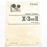 Teac X-3 Mkii Stereo Tape Deck Service Manual Original (sealed). Fixed Price $99.99.
