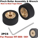 Pair Of Pinch Roller Replacement For Pioneer RT-909/901 Reel To Tape Deck. Fixed Price $35.99.