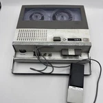 1965 Vintage Aiwa TP-703 Portable Reel To Tape Recorder W/ Mic (for Parts). Fixed Price $19.99.