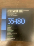 Maxell Ud 35-180 Professional Grade Tape Nos 10.5 Reel-to-reel New Opened Box. Fixed Price $89.99.