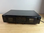 Sony TC-WE635 Stereo Cassette Deck Parts Only Repair Needs Belts. Fixed Price $50.00.