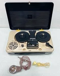 Vintage Claricon JT110S Miniature 3-INCH Reel-to Tape Recorder, JT-110. Fixed Price $290.00.