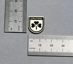 Grundig TK-8 TK-5 Reel To Tape Deck Badge Logo Emblem Gold With Adhesive. Fixed Price $9.95.