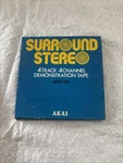 Surround Stereo Akai Demonstration Tape Reel To 7.5 Ips. Fixed Price $34.99.