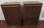 Vintage Akai SW-156 Stereo Speakers 26"X16" Wide Read Description. Fixed Price $349.99.