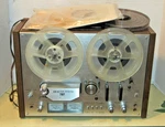 Vtg Akai GX-4000D To Tape Recorder Player, Reels, Manual, Powers On. Fixed Price $225.00.