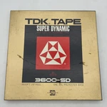 Vintage Tdk Super Dynamic 3600-SD 10.5" Reel To Tape 3600FT Japan Pro. Fixed Price $43.74.