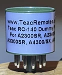 Replacement Dummy Plug For Teac RC-140 A-2300SR A-2340RS A-3300SR A-4300, 6300. Fixed Price $18.00.
