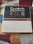 Scotch 150 New Magnetic Tape - 1/4 X 1800FT Reel To Sealed. Fixed Price $22.04.