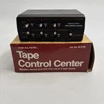 Vtg Radio Shack Realistic 3-DECK Stereo Tape Control Center No 42-2105 W/box. Fixed Price $20.00.
