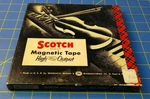 Vintage Scotch Magnetic Reel Box. 120 A-12 High Output. Usa.. Fixed Price $9.99.
