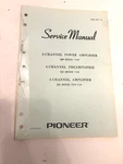 Pioneer QM-800A QC-800A Fvw 4-CHANNEL Amplifier Service Manual Vintage Original. Fixed Price $20.00.