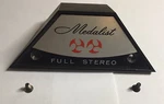 Vtg. Silvertone Medalist Model 5240 Reel Stereo Replacement Shield. Fixed Price $9.99.