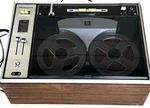 Vintage Magnavox Reel To 4 Track Solid State Tape Recorder Walnut #2K8879. Fixed Price $199.00.