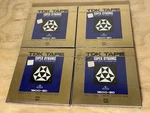 Still Sealed Lot Of 4 Tdk Super Dynamic 1800 Sd Blank Reel Tapes 7 Nos. Fixed Price $99.99.