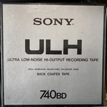Sony ULH-7-740-BL To Tape, Dp, 7" Reel, 2400 Ft. Fixed Price $16.95.