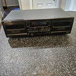 Pioneer Ct W4000 Vintage Dual Cassette Player Untested Powers. Fixed Price $45.00.