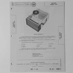 Telectro Model 1970 Open Reel Tape Deck - Sams Photofact 1959 New. Fixed Price $9.45.