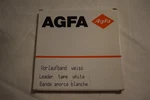Agfa Reel To Leader Tape, 1/4 In X 820 Ft, White, New Condition. Fixed Price $13.99.