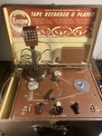 Vintage Eicor Vacuum Tube Reel To Tape Recorder & Player -powers On. Fixed Price $75.00.
