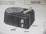Silvertone 7070 Phonograph Radio Photofact. Fixed Price $6.50.