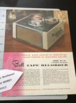 Vintage Bell RT-75 Reel Tape Recorder Specs Dealer Pamphlet. Fixed Price $14.99.