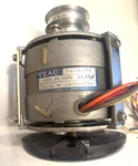 Teac A-4010SL Reel Capstan Motor 70016 EM281 &fan Pulley Works Great. Fixed Price $50.00.