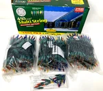 Vtg Ge 450 Multi String Christmas Lights Set Green Wire Color Nos. Fixed Price $59.99.