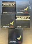 Lot Of 5 Ampex GM-1800 1/4" 1800' Used Tape Plastic Reels For Mastering. Fixed Price $60.00.