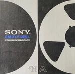 Sony 10" Empty Metal Reel, Classic 3 Window Silver, Original Box + Bag. Fixed Price $33.95.