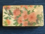 701A Vintage Mathews Candy Los Angeles California Advertising Chocolates Tin. Fixed Price $29.95.