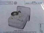 Original Sams Photofact Manual Revere T-1100, T-1120, TR-1200 (410). Fixed Price $6.99.