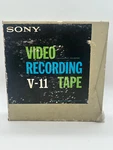 Sony V- 11 Video Recording Tape Sealed Japan 25 Micron Polyester. Fixed Price $24.99.
