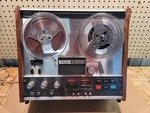 Teac 2300S Reel-to-reel Tape Deck Tested Working As-is Vintage Rough Wood Sides. Fixed Price $209.99.