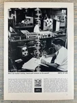 Ampex SP-300 Magnetic Tape Recorder Redwood City Ca 1963 Vintage Print Ad. Fixed Price $8.09.