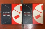 Lot 2 Sony PR-150 7 Reel-to-reel Professional Recording Tapes Used 1/4 1800. Fixed Price $11.99.