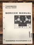 Tandberg Model Reel To Service Manual *original* #2. Fixed Price $29.97.