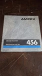 Ampex 456-273111 Grand 1/2" 2500' Studio Mastering Tape, New Open Box. Fixed Price $39.85.