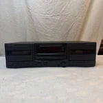 Kenwood KX-W895 Stereo Double Cassette Deck Untested/selling For Parts/repair. Fixed Price $20.00.
