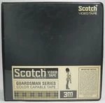 Scotch Brand Vintage Guardsman Series Color Capable Video Tape New Unused. Fixed Price $21.99.