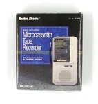 Radio Shack MICRO-16 Voice-activated Microcassette Tape Recorder. Cat. # 14-1176. Fixed Price $24.95.