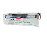 Calrad 10-34 High Impedance Dynamic Microphone With On-off Switch & 20-FT Cable. Fixed Price $29.00.