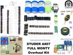 Studer A807 Tape Recorder Full Monty Electronic & Mechanical Overhaul Kit. Fixed Price $1013.18.