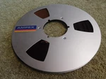 Ampex 1/4" 10.5" Reel Tape. (f). Fixed Price $45.00.