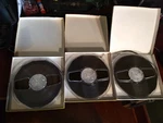 Lot 3 Vintage Reel Magnetic Audio Recording Tape Silvertone Superthin 7". Fixed Price $17.98.