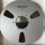 Denon 10.5" Empty Metal Reel For 1/4" Tape, 3 Window Silver, New Box & Bag. Fixed Price $33.95.