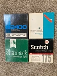 (lot Of 4) 7" Reel Sound Recording Tapes Various Brands (vintage). Fixed Price $85.00.