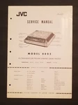 Jvc Nivico Model 8805, 10-TRANSISTOR Fm/am 2-BAND Desk Radio Service Manual. Fixed Price $14.99.