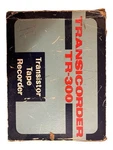 Vintage Transicorder TR-300 Transistor Tape Recorder With Box & Manual. Fixed Price $69.99.
